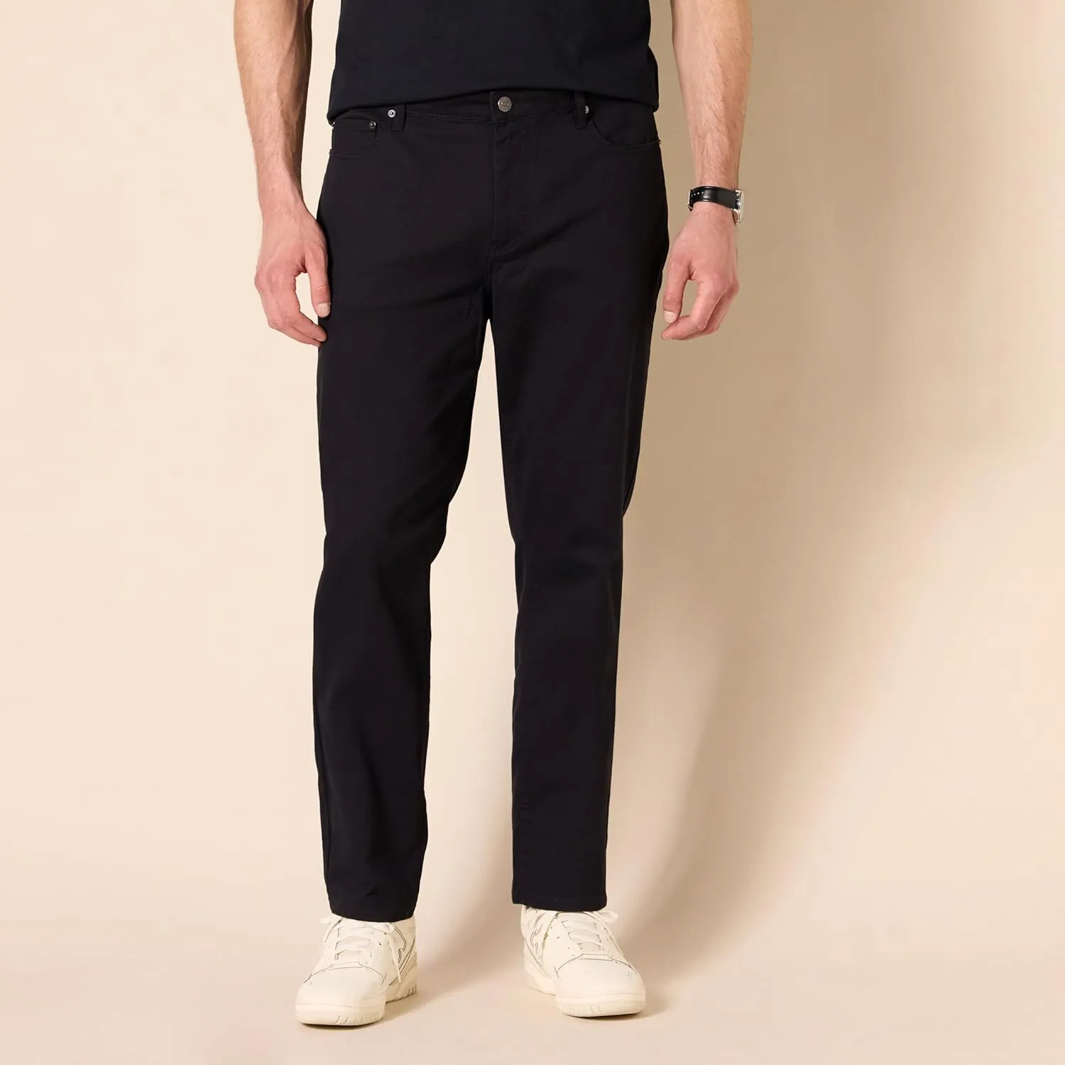 Amazon Essentials Men's Slim-Fit Pants, 5-Pocket Stretch Twill Design