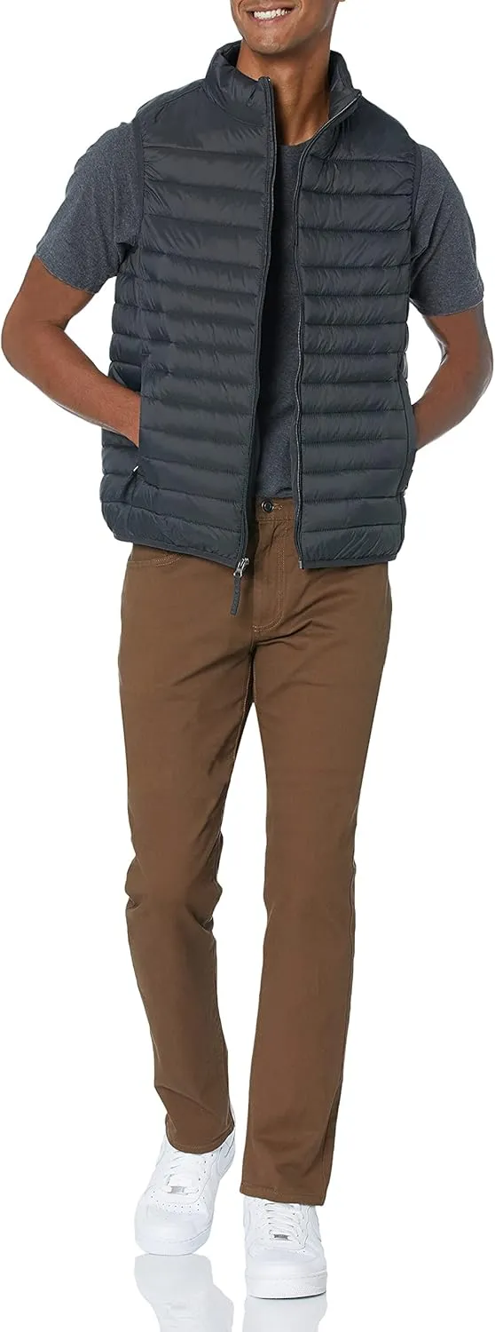 Amazon Essentials Men's Slim-Fit Pants, 5-Pocket Stretch Twill Design