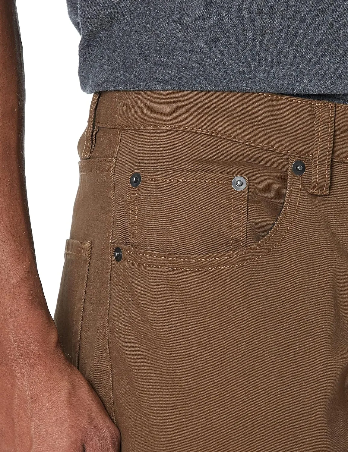 Amazon Essentials Men's Slim-Fit Pants, 5-Pocket Stretch Twill Design