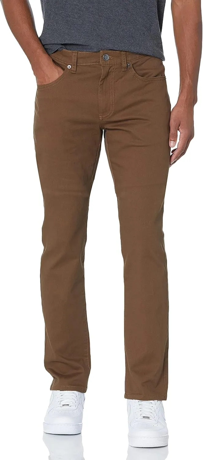 Amazon Essentials Men's Slim-Fit Pants, 5-Pocket Stretch Twill Design