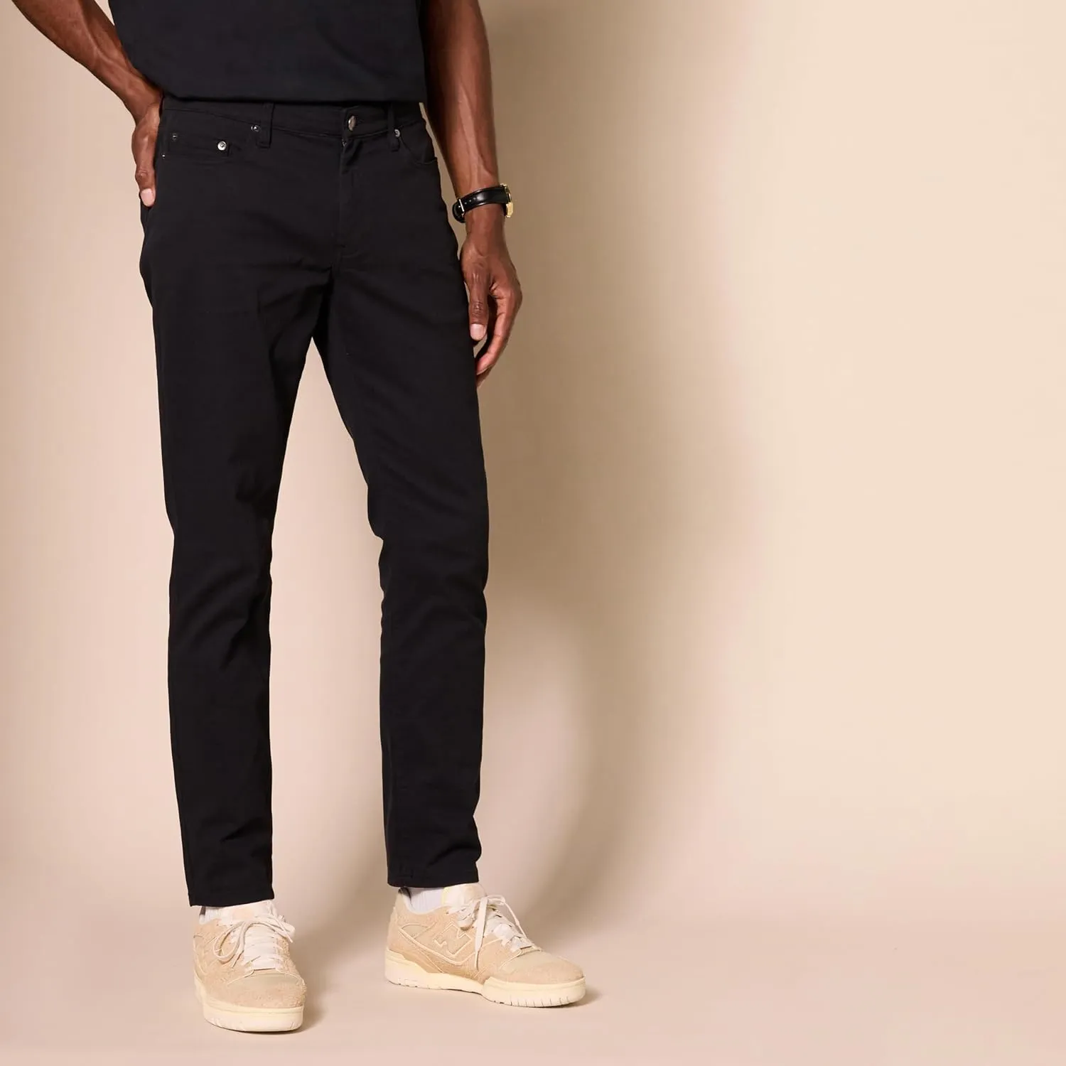 Amazon Essentials Men's Slim-Fit Pants, 5-Pocket Stretch Twill Design