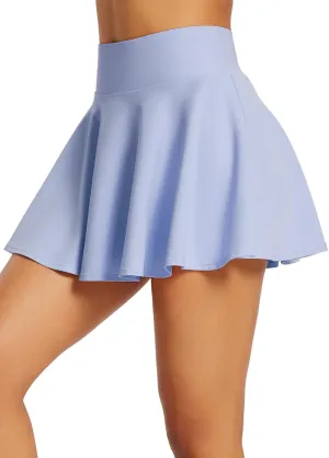 baleaf Women's Tennis Skirts High Waisted Tummy Control Pleated Athletic Golf Skorts Skirts for Running with 2 Pockets