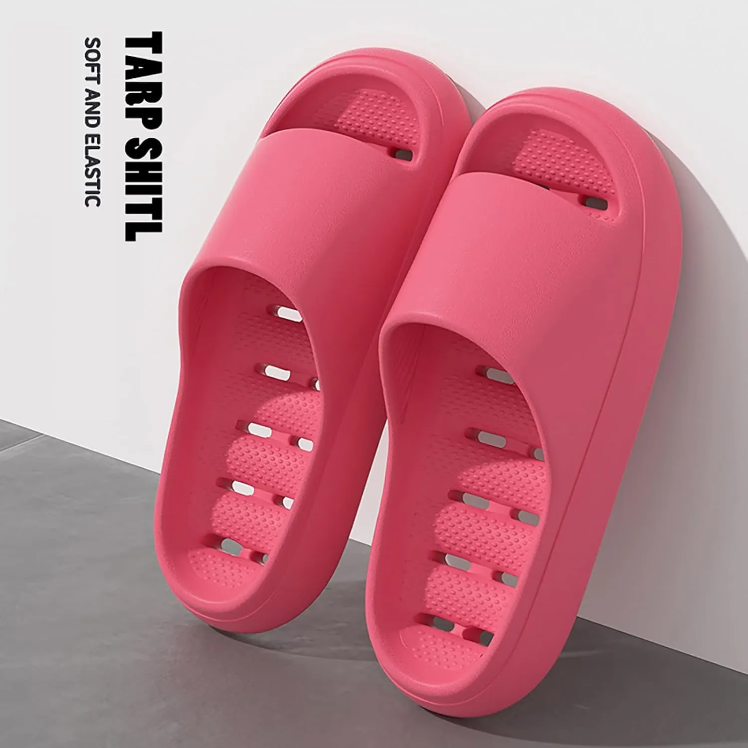 Bath Slippers Womens Sandals with Arch Support Shower Shoes for Living Room Pool Beach Spa Public Showers