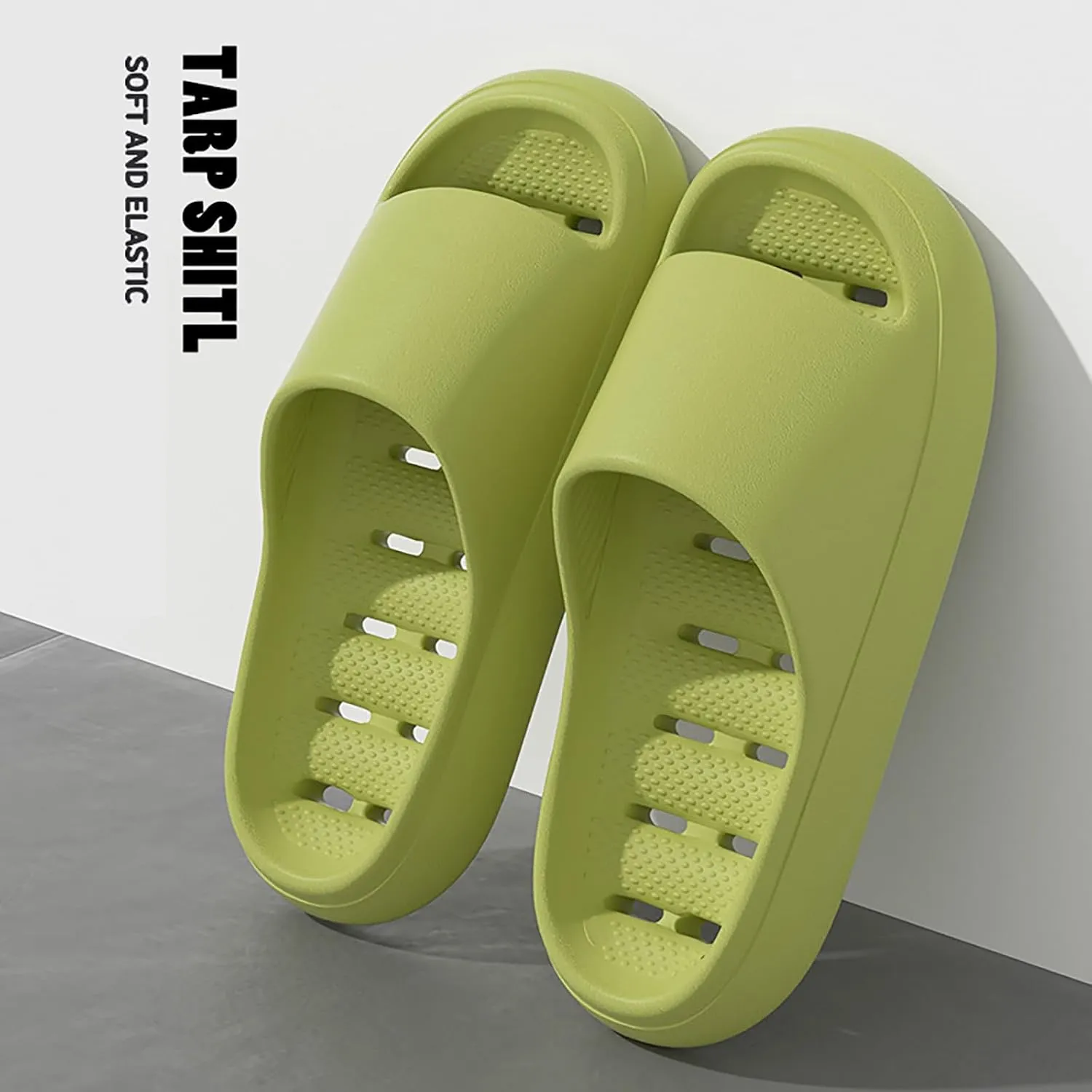 Bath Slippers Womens Sandals with Arch Support Shower Shoes for Living Room Pool Beach Spa Public Showers