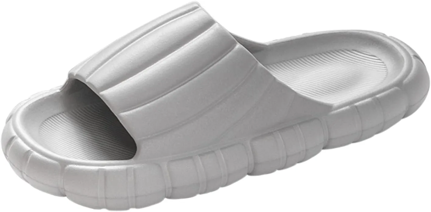 Bath Slippers Women's Slippers with Arch Support Ultra Comfort Non-Slip Shower Sandals Indoor and Outdoor