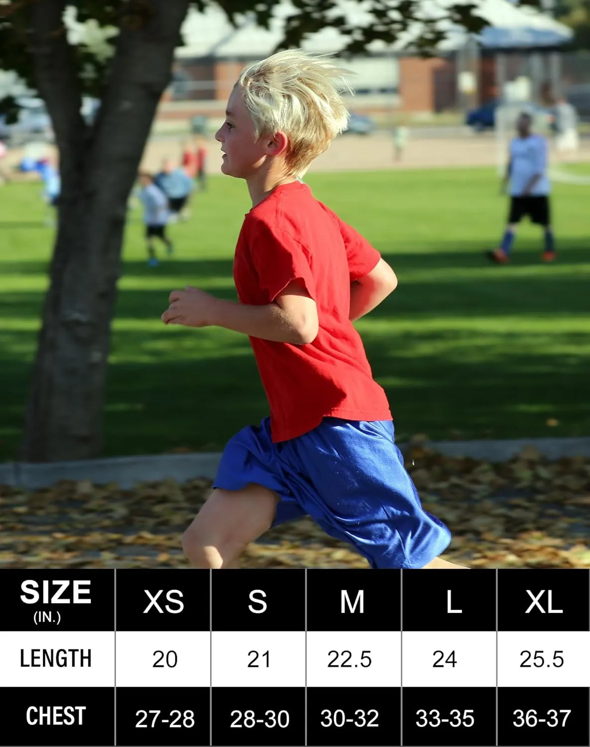 Boys Athletic Shirt Quick Dry Short Sleeve Performance Moisture Wicking T Shirt for Youth
