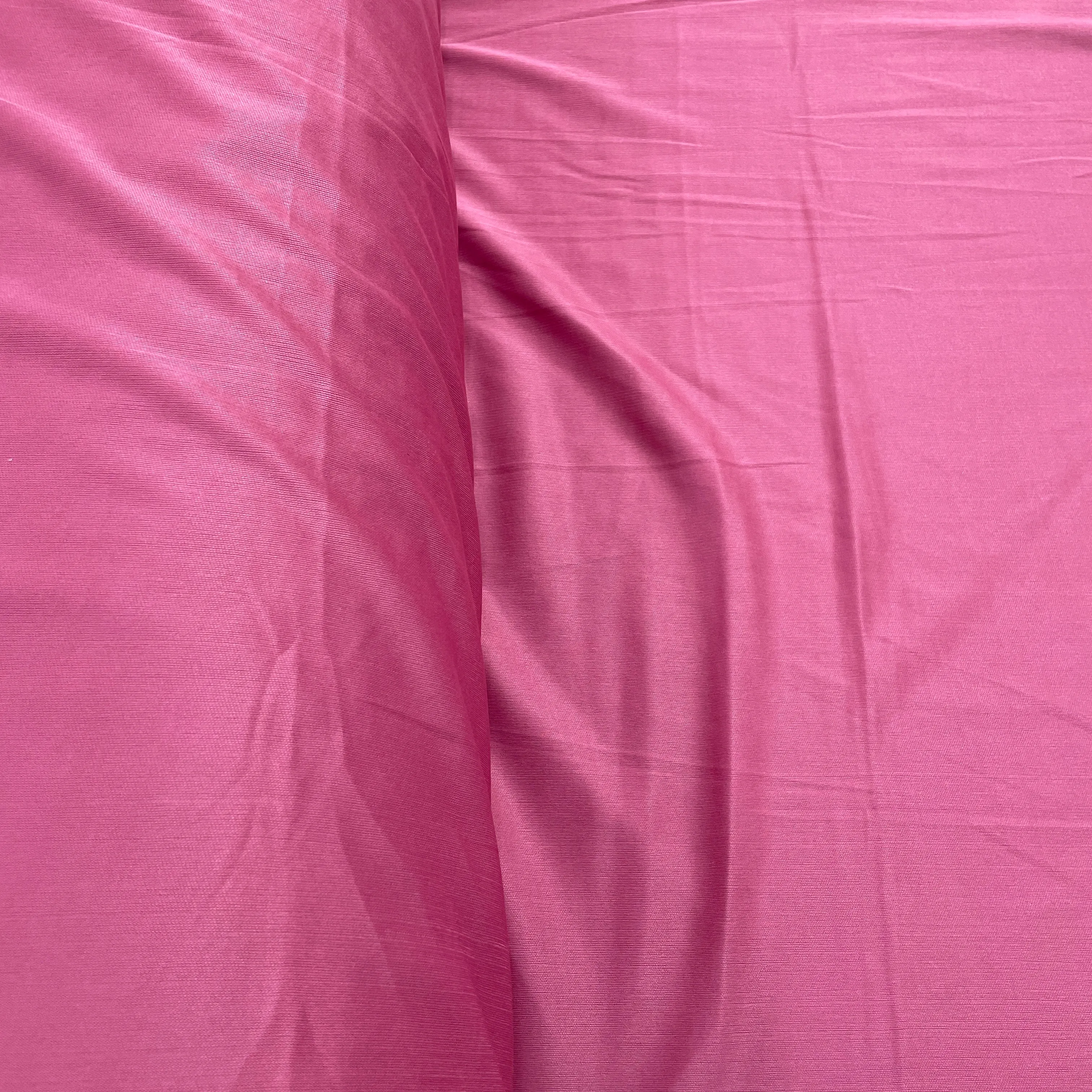 Bright Pink Solid Lycra Dyed Fabric