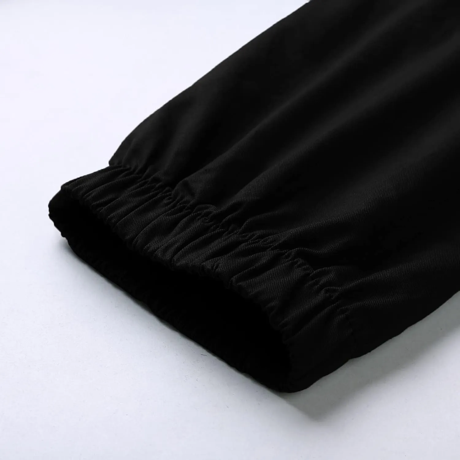 Cargo Pants for Men Relaxed Fit Cargo Pants Elastic Waist Drawstring Jogger Sweatpants Straight Multi Pockets Outdoor
