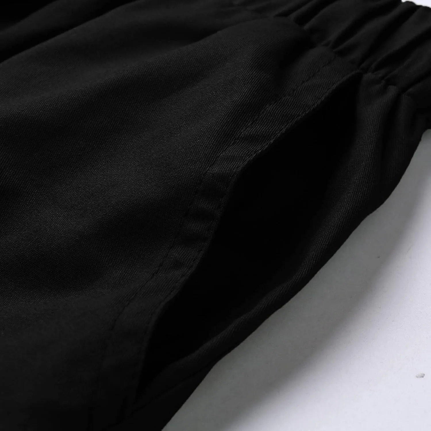 Cargo Pants for Men Relaxed Fit Cargo Pants Elastic Waist Drawstring Jogger Sweatpants Straight Multi Pockets Outdoor