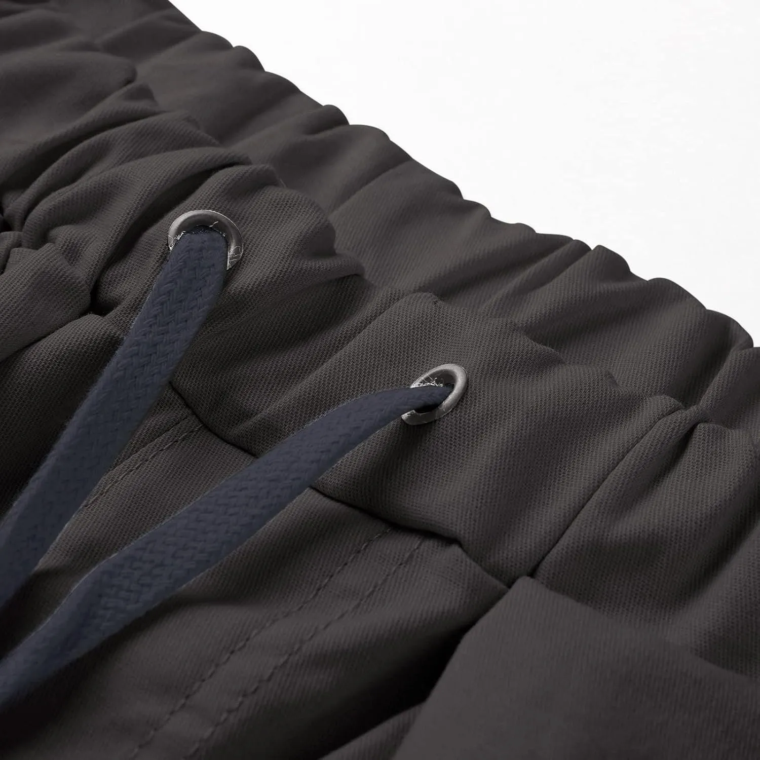 Cargo Pants for Men Relaxed Fit Cargo Pants Elastic Waist Drawstring Jogger Sweatpants Straight Multi Pockets Outdoor