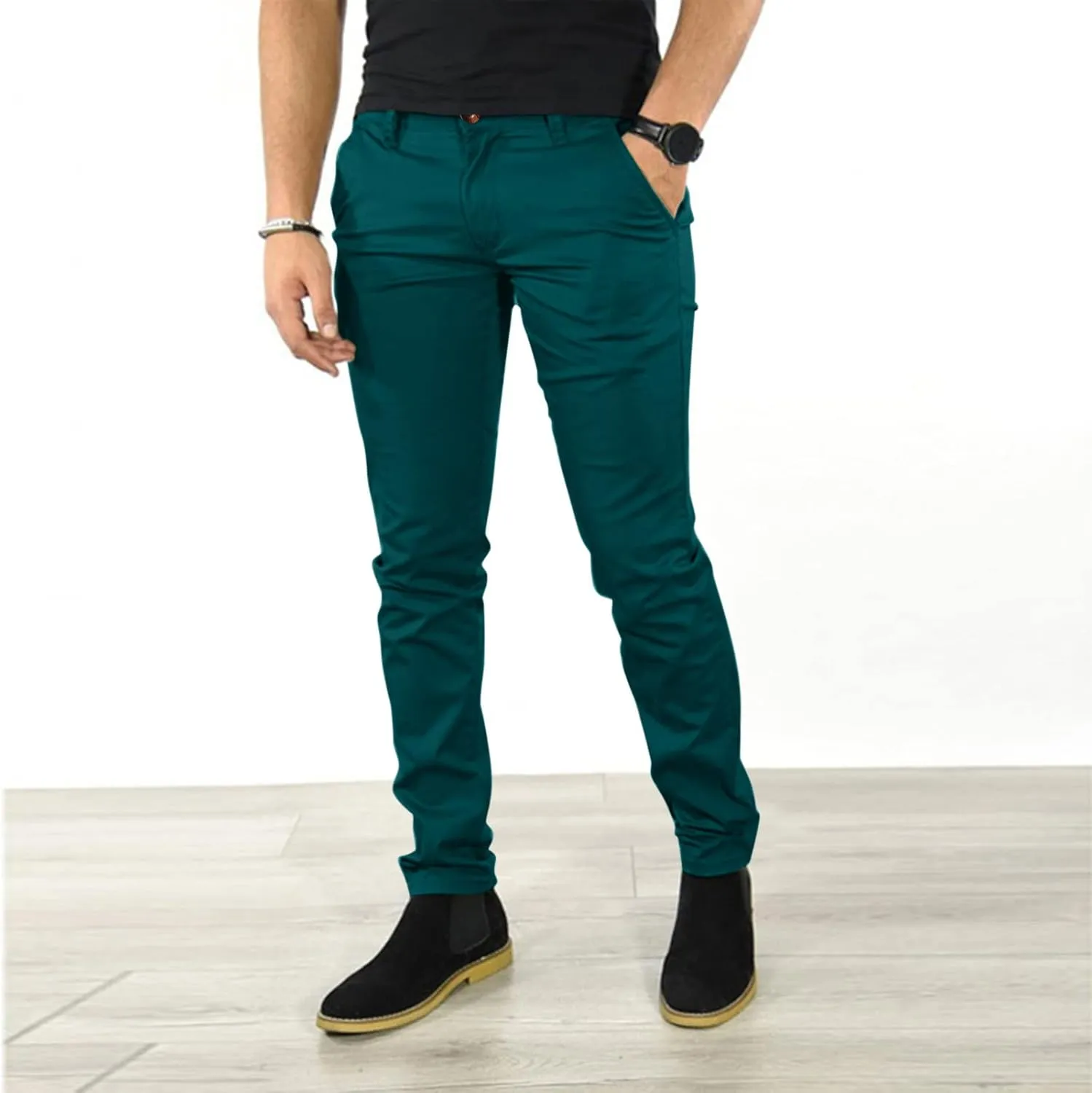Cargo Pants for Men Relaxed Fit Cargo Sweatpants Heavyweight Fleece Active Gym Workout Sweat Pants Men's Sweatpants