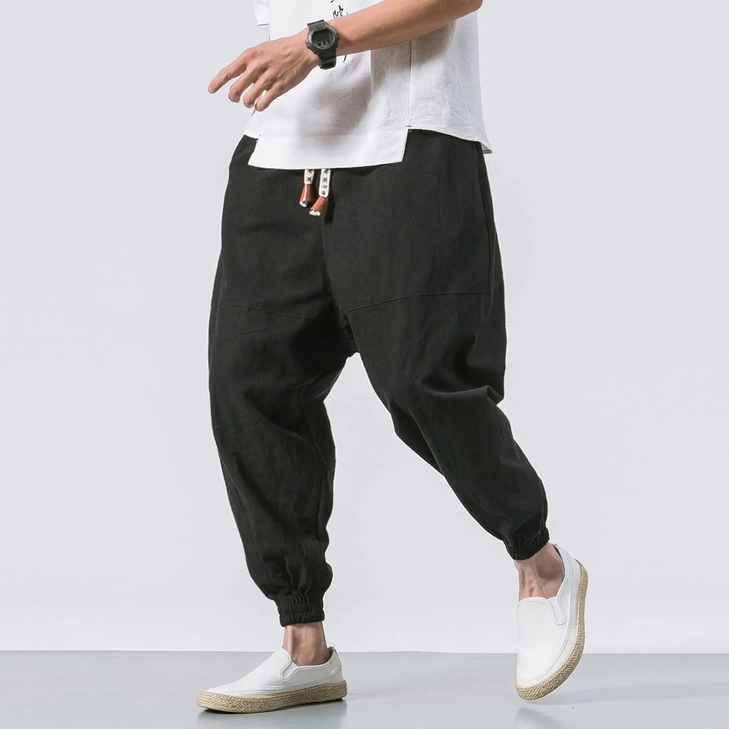 Cargo Pants for Men Relaxed Fit Mens Cargo Pants Active Soft Fleece Jogger Sport Lounge Pants Mens Casual Sweatpants
