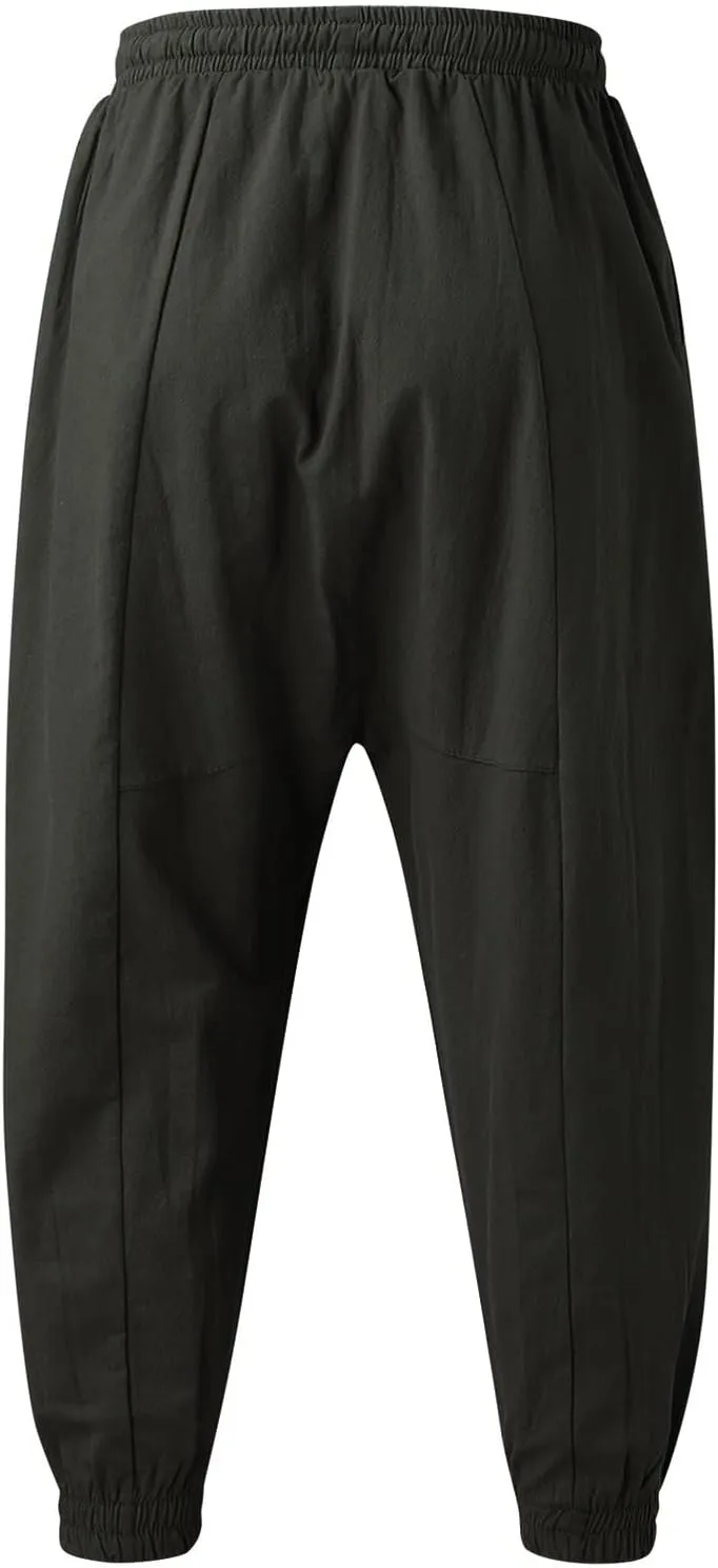 Cargo Pants for Men Relaxed Fit Mens Cargo Pants Active Soft Fleece Jogger Sport Lounge Pants Mens Casual Sweatpants