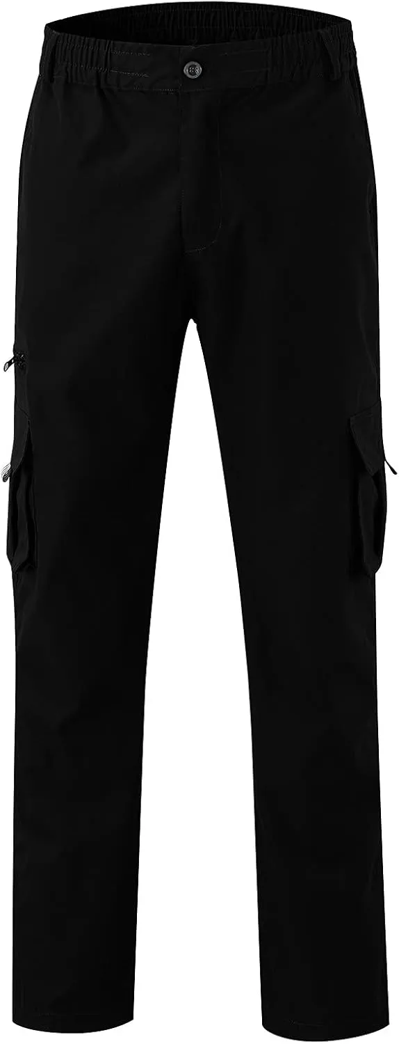 Cargo Pants for Men Relaxed Fit Mens Cargo Pants Jogger Work Pants 6 Pocket Full Outdoor Casual Sweatpants Sweatpants