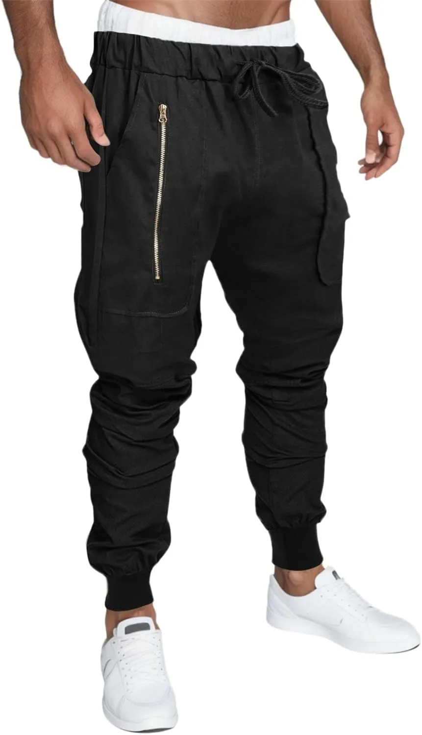 Cargo Pants for Men Relaxed Fit Mens Cargo Pants Workwear Sport Outdoor Trousers with Multi Pockets Men's Cargo Pants