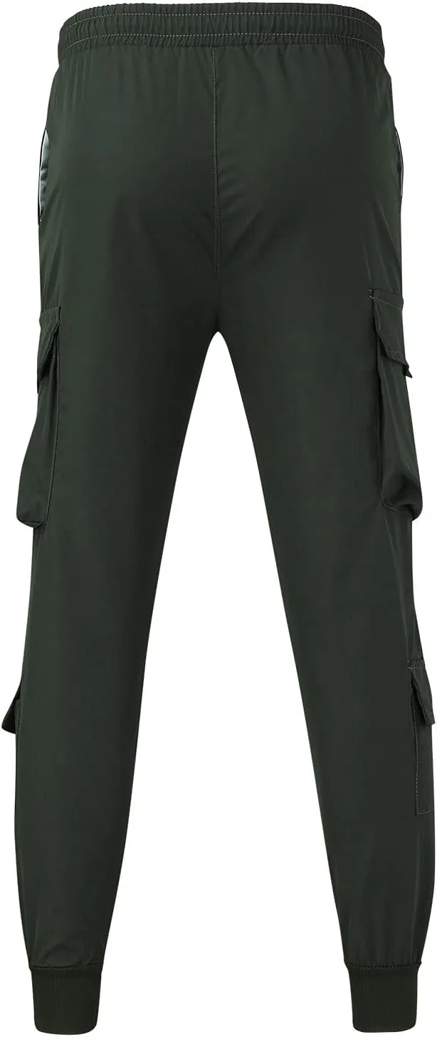 Cargo Pants for Men Relaxed Fit Men's Military Tactical Pants Big and Tall Work Hiking Trousers Workout Joggers Baggy