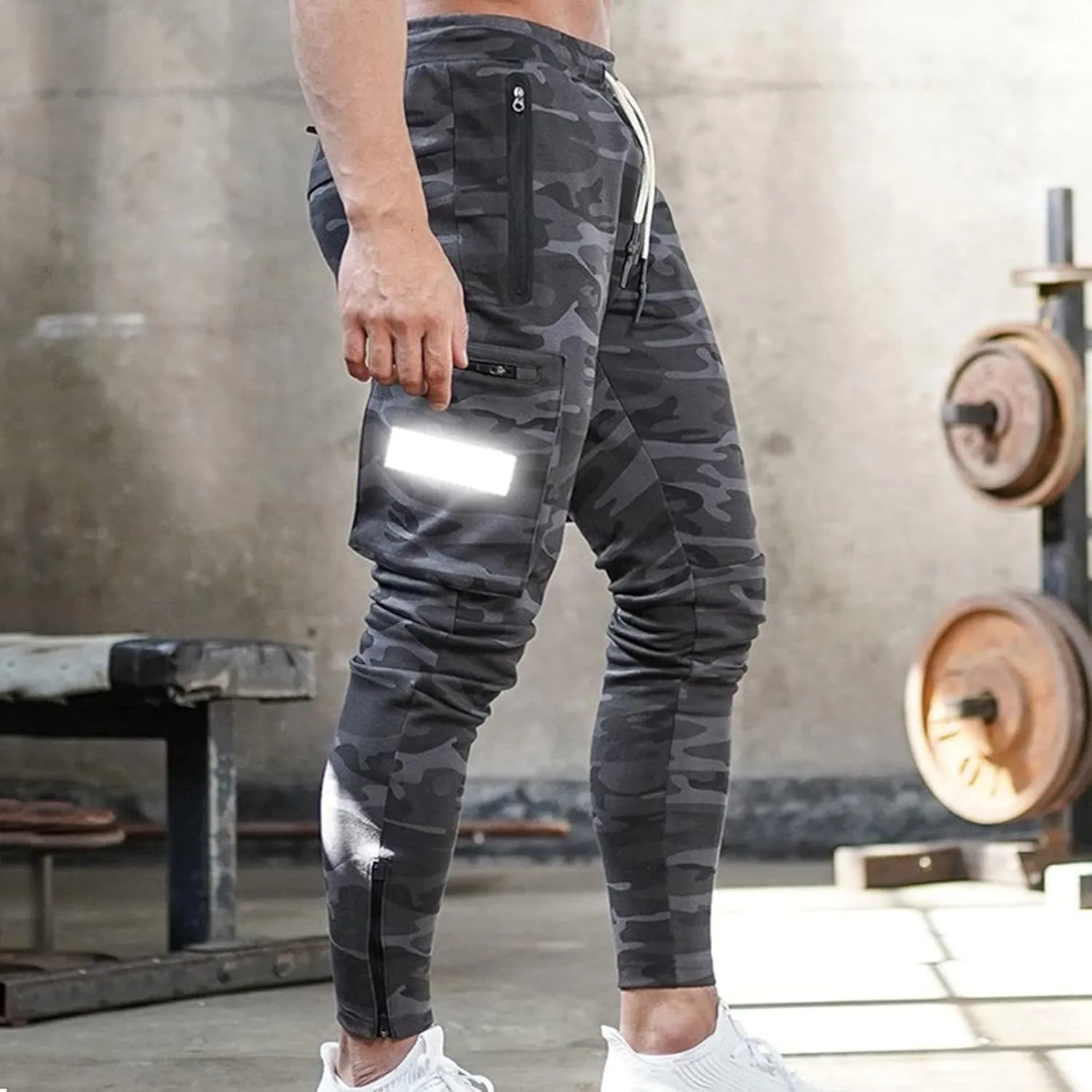 Cargo Pants for Men Relaxed Fit Running Workout Sweatpants Tapered Athletic Track Pants with Pockets Pants for Men