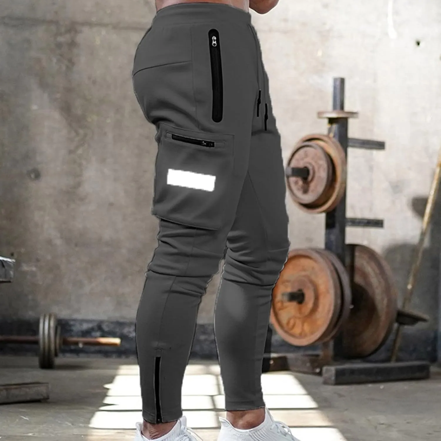 Cargo Pants for Men Relaxed Fit Running Workout Sweatpants Tapered Athletic Track Pants with Pockets Pants for Men