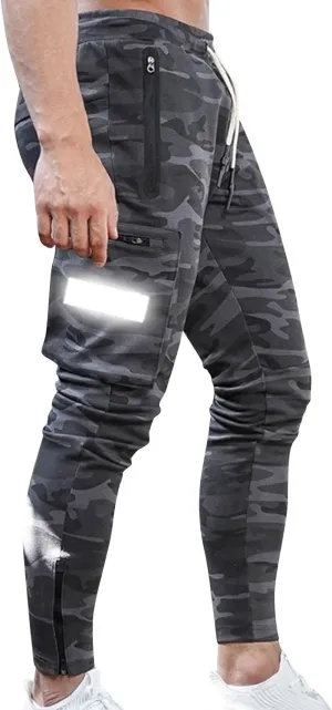 Cargo Pants for Men Relaxed Fit Running Workout Sweatpants Tapered Athletic Track Pants with Pockets Pants for Men