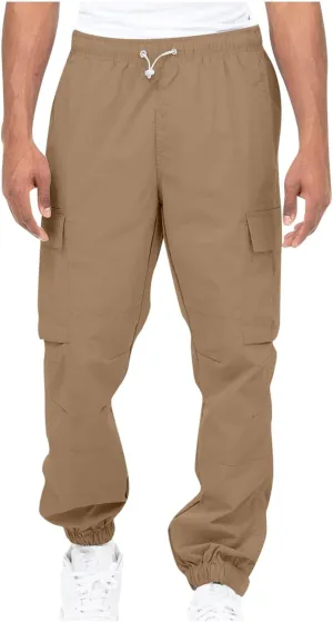 Cargo Pants for Men Relaxed Fit Workout Sweatpants Men's Trousers Straight Leg Mens Cargo Pants Men's Stretch Joggers