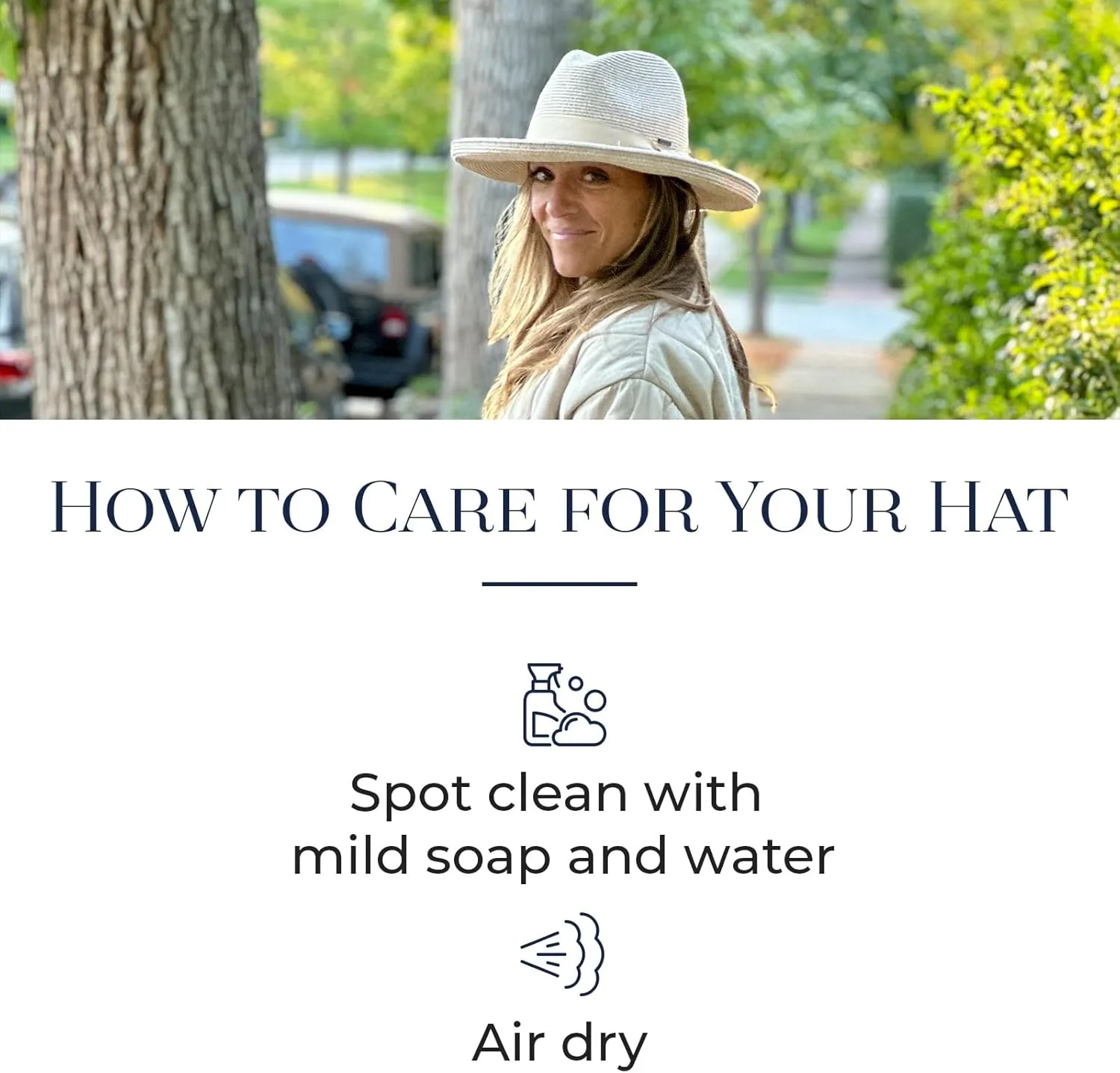 CARKELLA by Wallaroo  Womens Vivian Fedora  UPF 50  Sun Protection, Wide Brim, Packable, Adjustable for Medium Crown Sizes