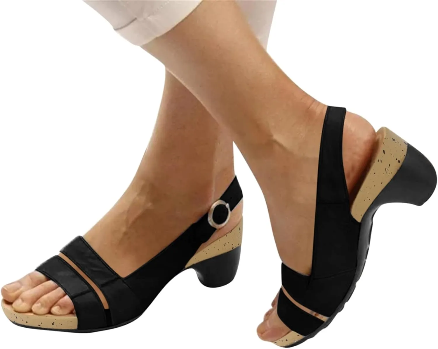 Cathalem Sandals Women Comfortable, Libiyi Women's Comfy Orthotic Sandals, Libiyi Women's Breathable Sandals