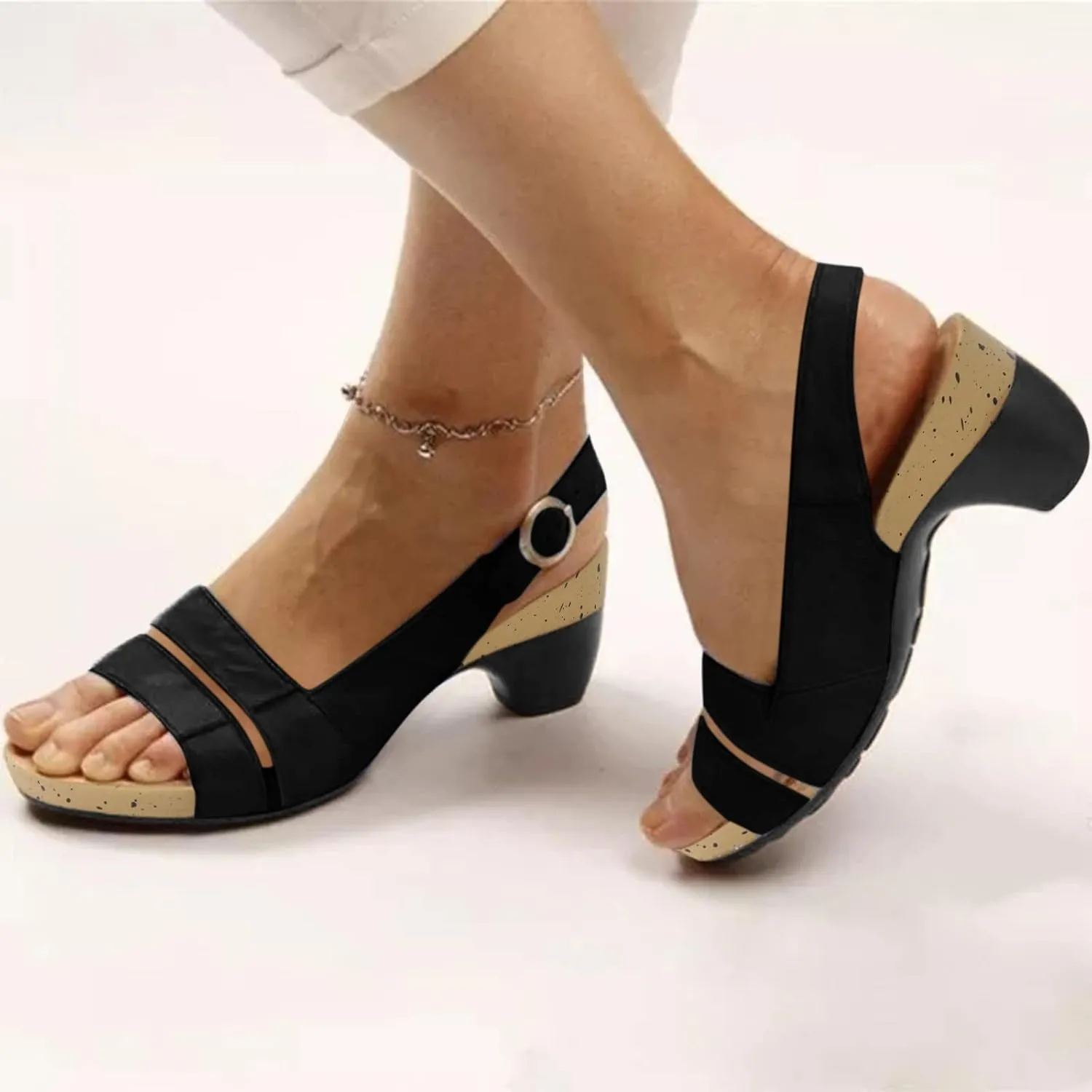 Cathalem Sandals Women Comfortable, Libiyi Women's Comfy Orthotic Sandals, Libiyi Women's Breathable Sandals
