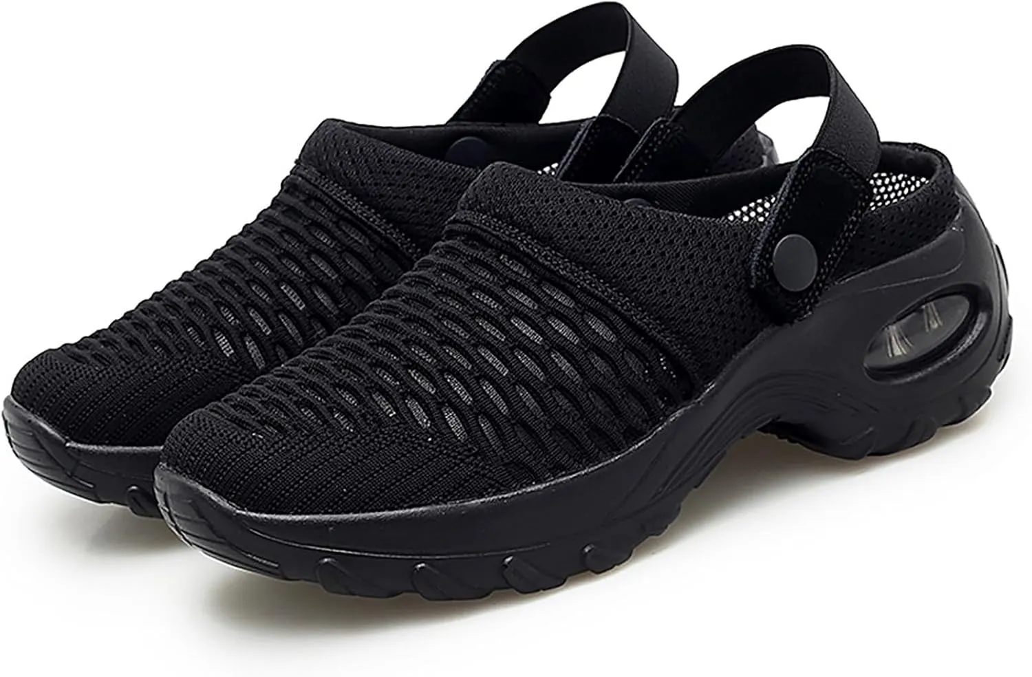 Cathalem Sandals Women Comfortable, Women's Orthopedic Clogs with Air Cushion Support to Reduce Back and Knee Pressure