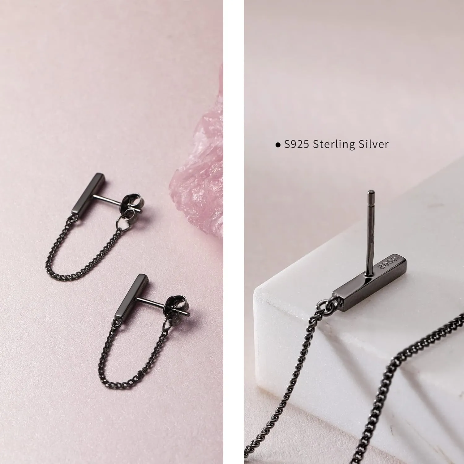 Chain Earrings for Women Dangle Earrings For Women Gold Plated Earrings for Women Sterling Silver Gold Stud Earrings for Women