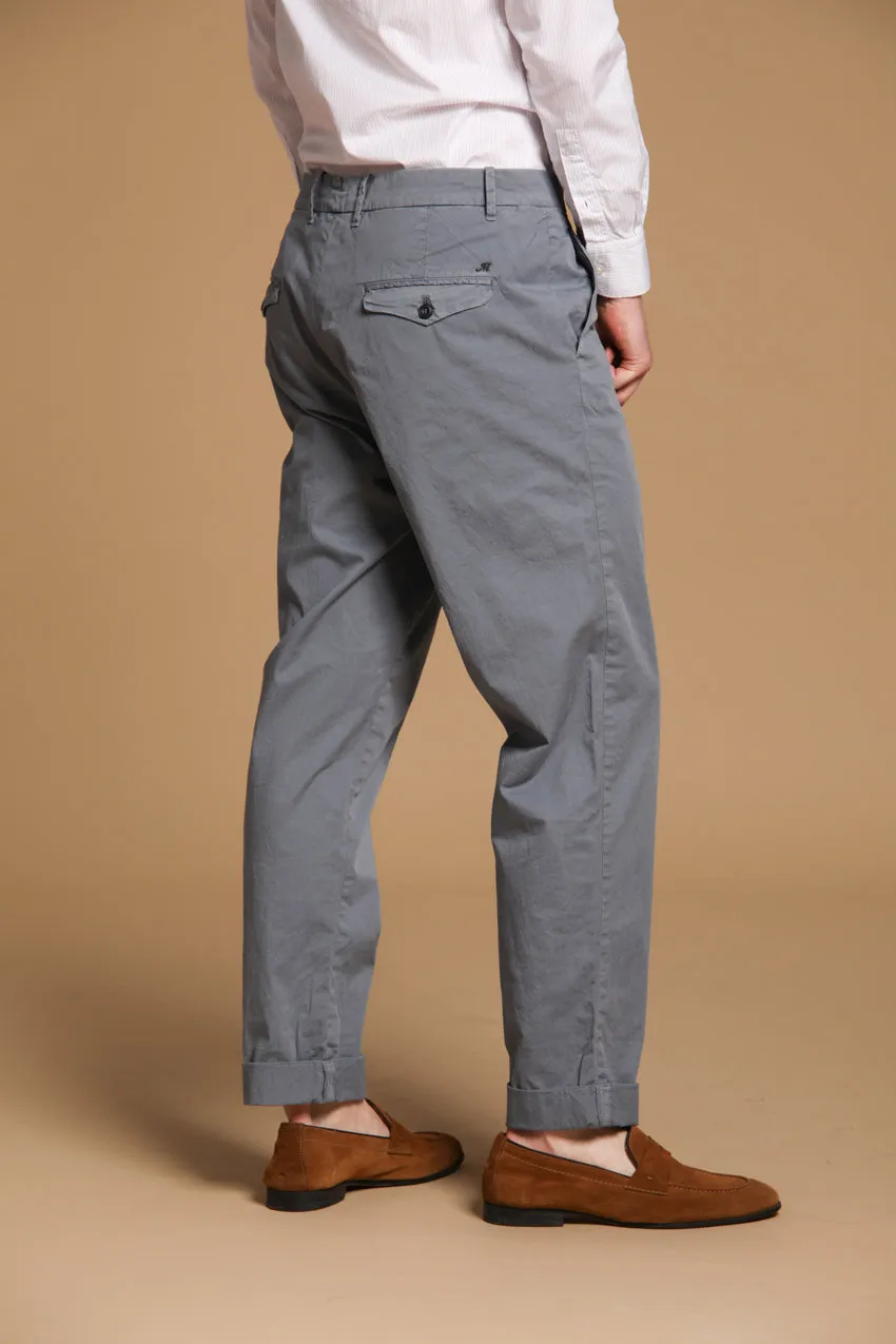 Chinos 22 pantalone chino uomo in cotone pima leggero stretch relaxed fit