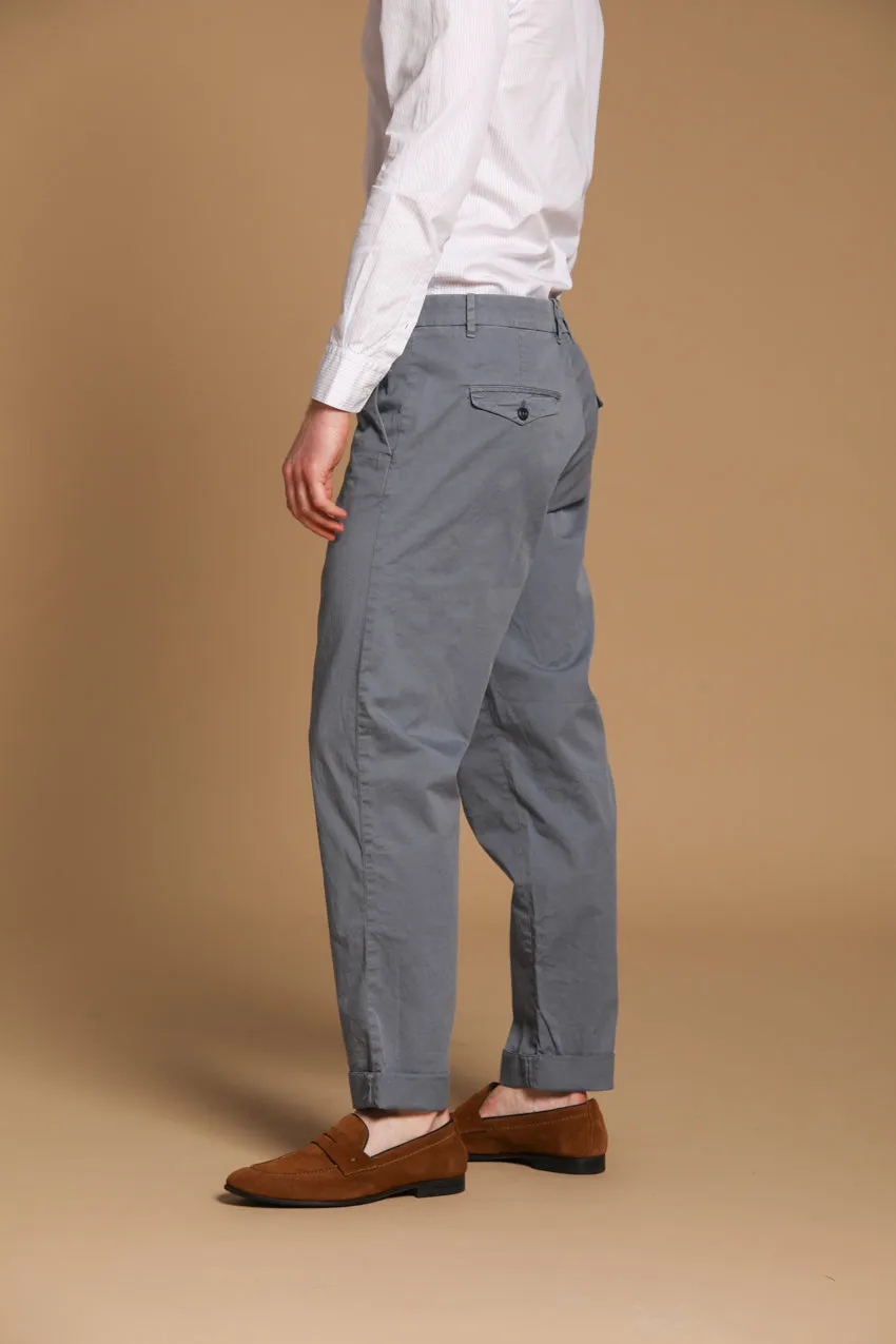 Chinos 22 pantalone chino uomo in cotone pima leggero stretch relaxed fit