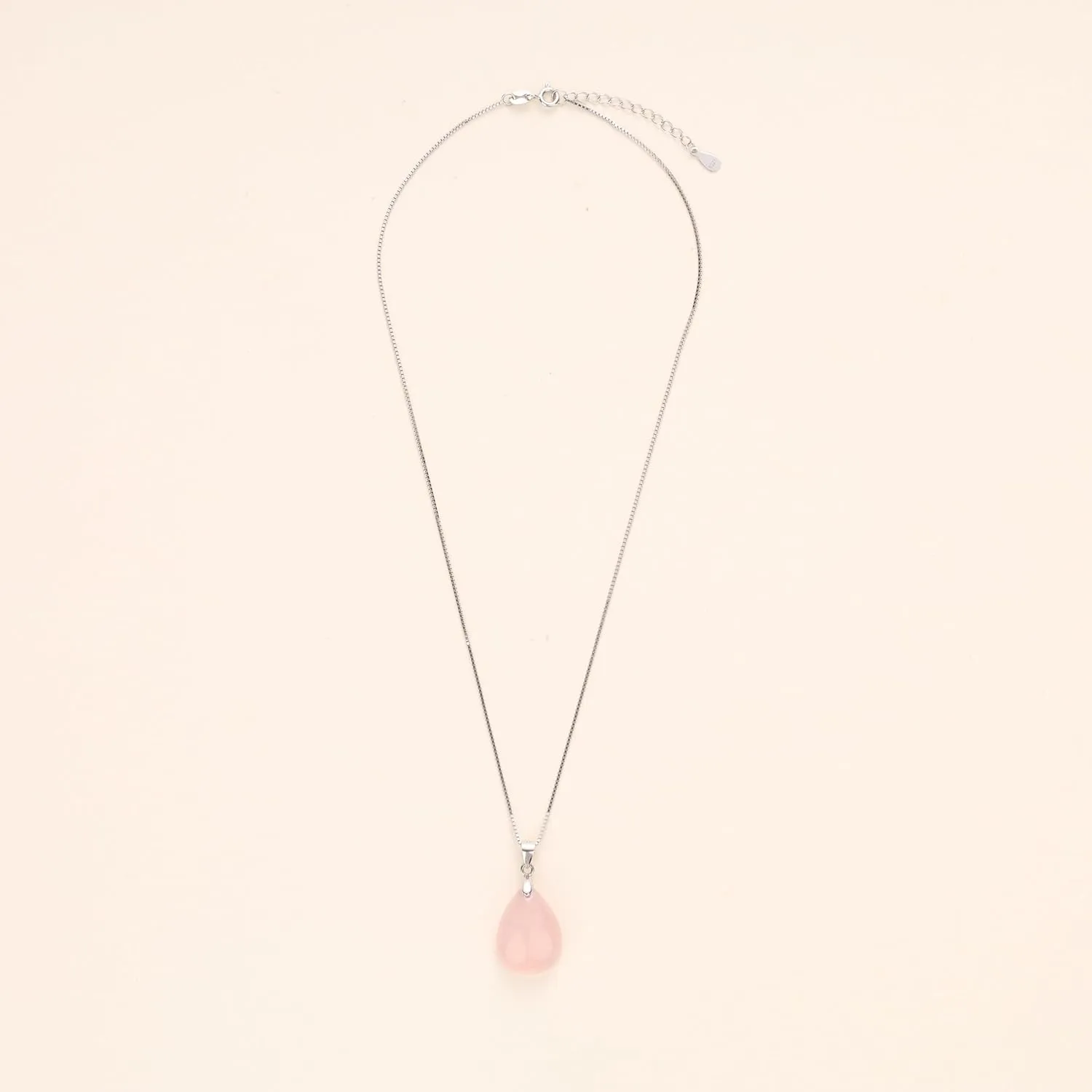 COAI 925 Sterling Silver Teardrop Crystal Necklace for Women, Teardrop Pendant for Women