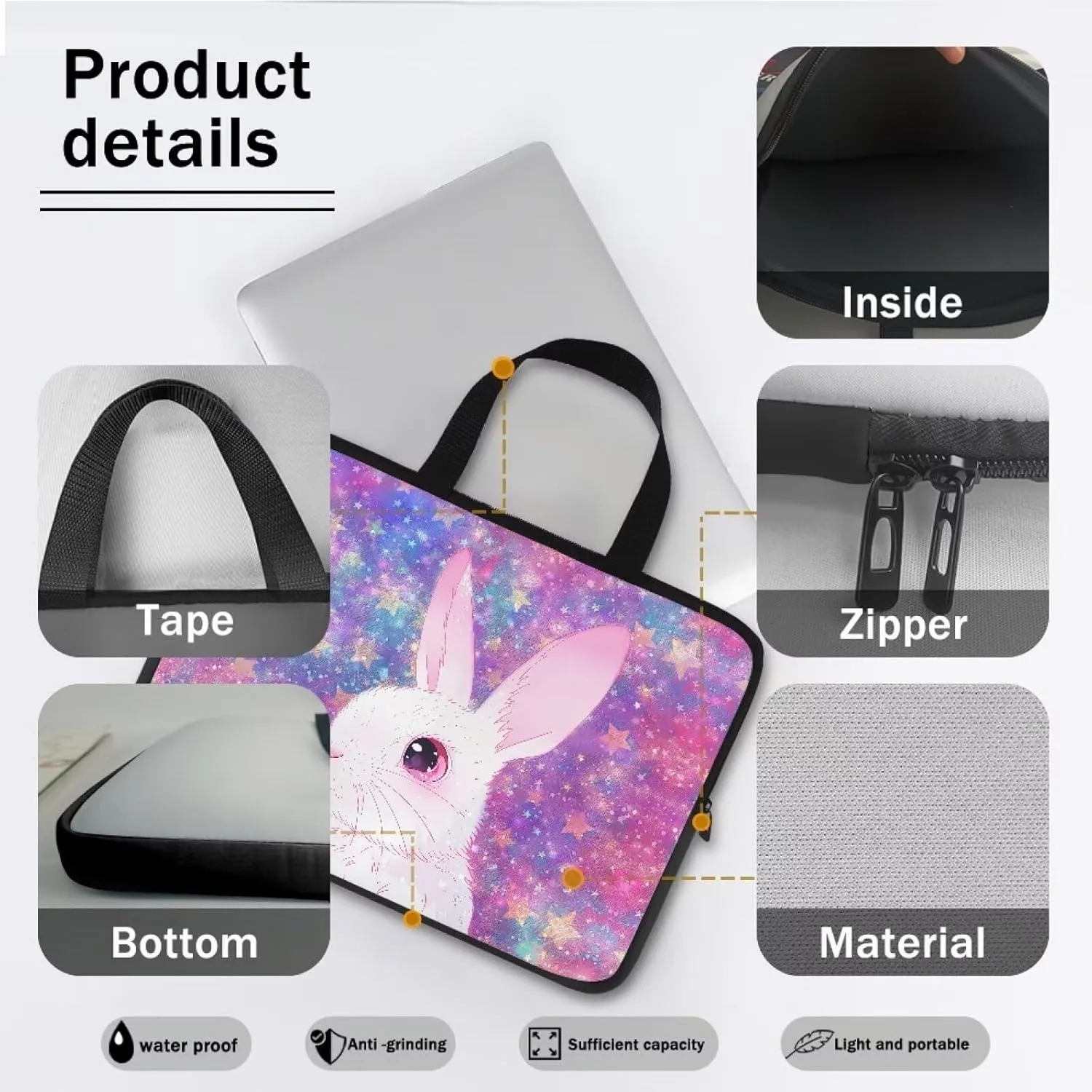 Computer Bags for Laptops for Women Men Laptop Bags Laptop Protective Case Casual Briefcase Handbags Work Bags