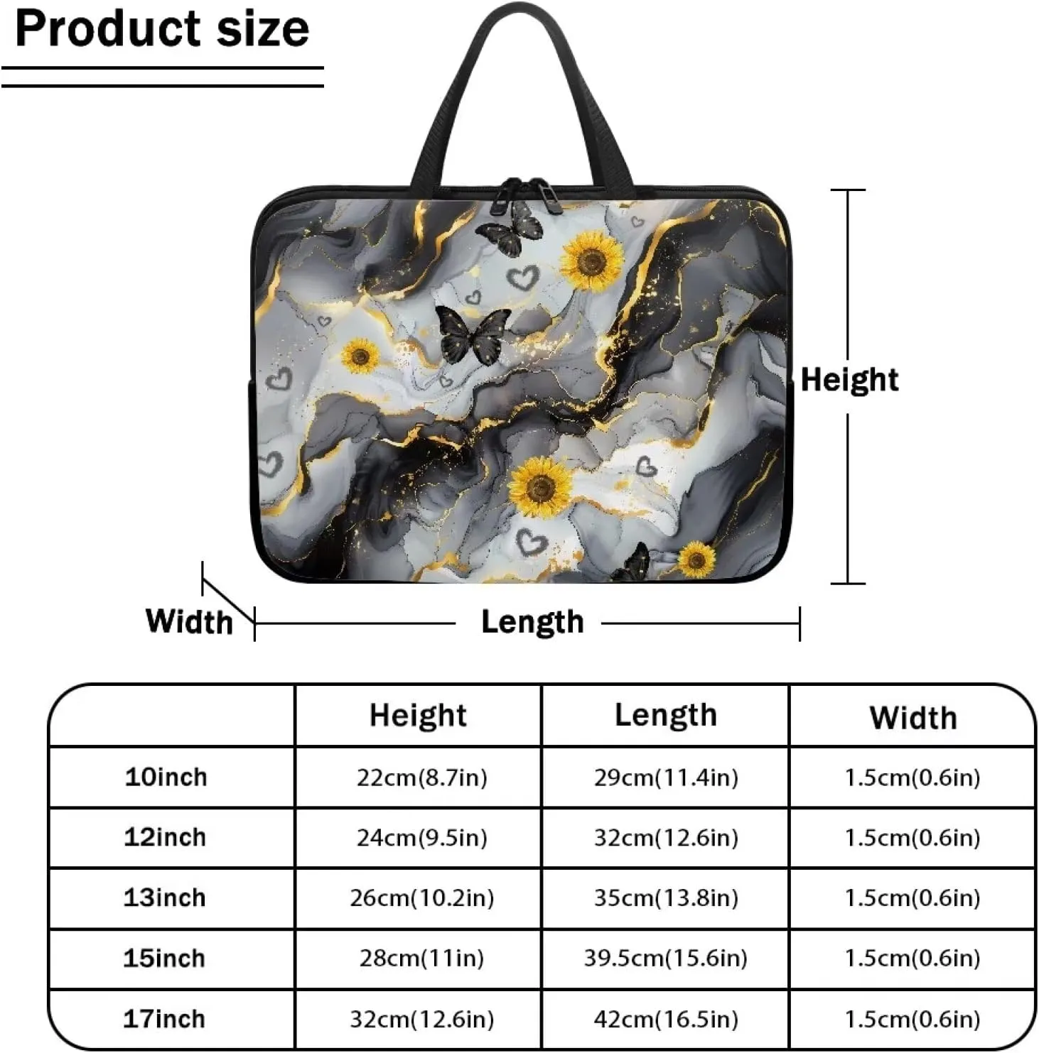 Computer Bags for Laptops for Women Men Laptop Bags Laptop Protective Case Casual Briefcase Handbags Work Bags