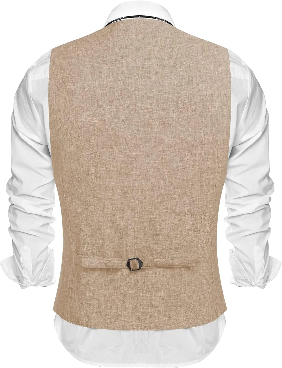 COOFANDY Men's Casual Business Vests Lightweight Waistcoat Slim Fit Suit Vest