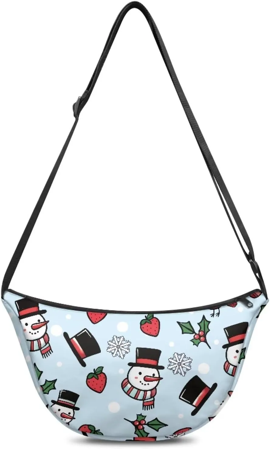 Crescent Cross-body Bags Lightweight and Soft Shoulder Bag Purse Small Dumpling Hobo Bag Fashion Handbags