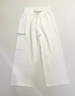 Cropped Cargo Sweat Pant