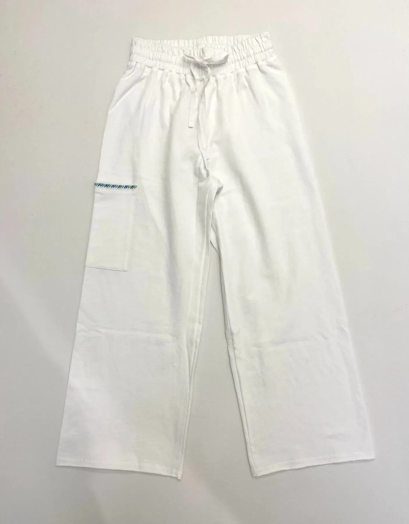 Cropped Cargo Sweat Pant