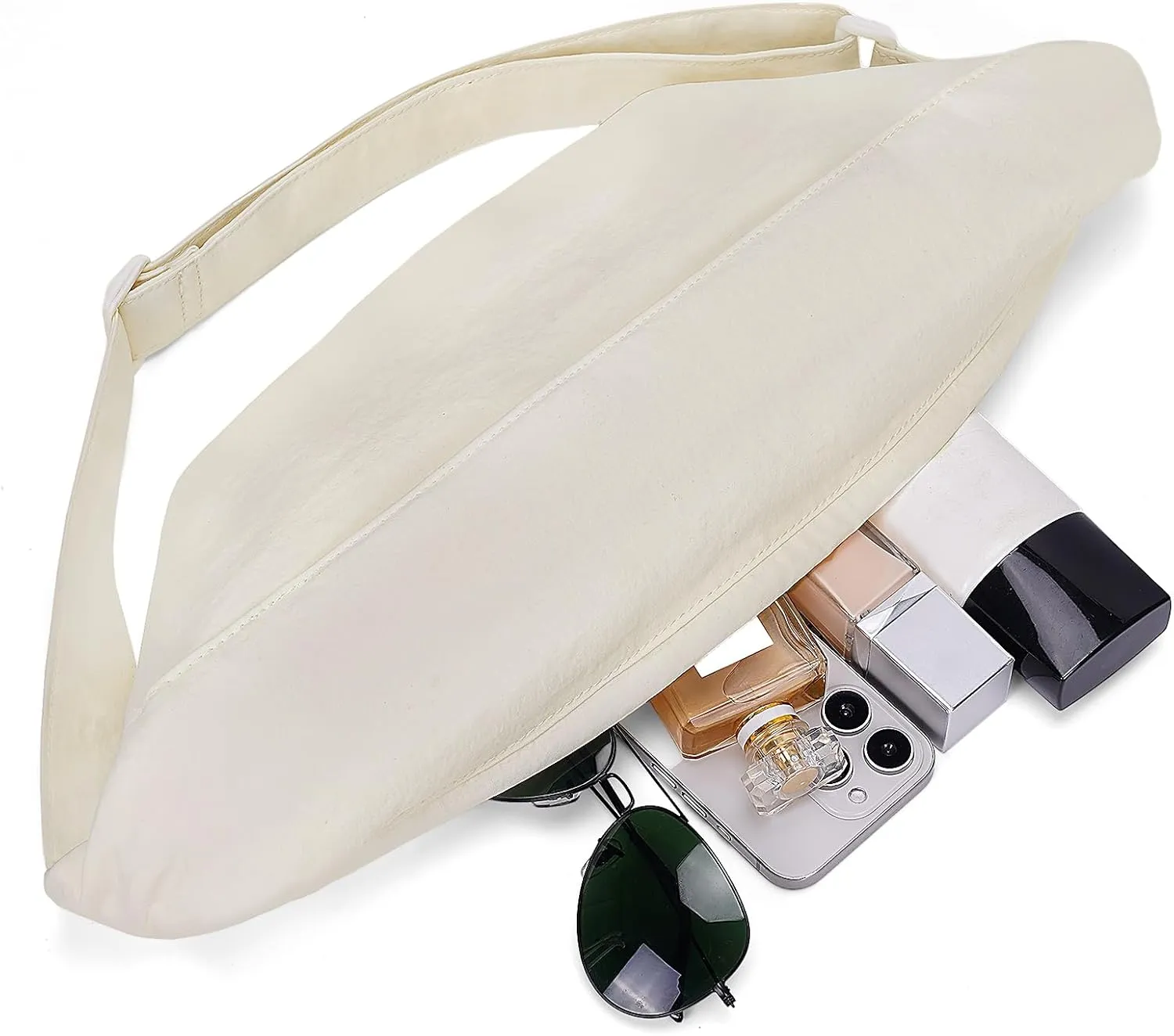 Crossbody Bags for Women Trendy Shoulder Bag Lightweight Dumpling Bag Crescent Hobo Sling Bag for Men Women