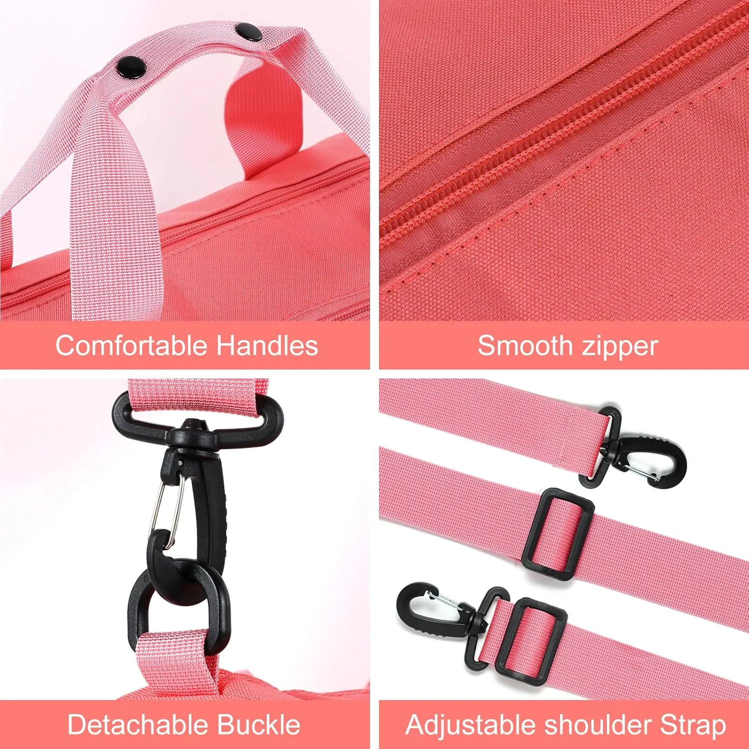 Dance Ballet Bag for Girls Sport Gym Duffle Bags Overnight Travel Bags Fun Dance Workout Duffel Bag Toddler Kid Cute Bag for Dancers, Girls, Teens, Student Athletes
