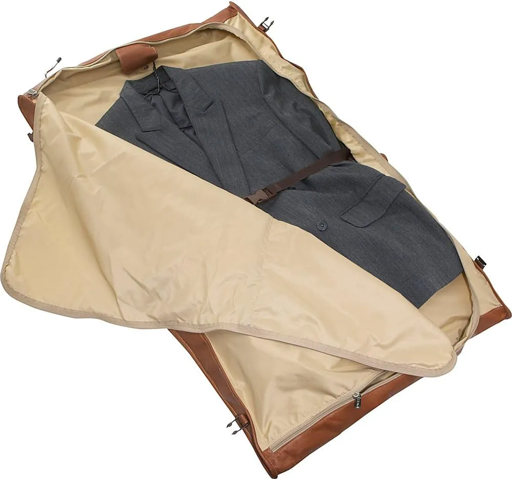 Elite Garment Bag, Saddle, One Size
