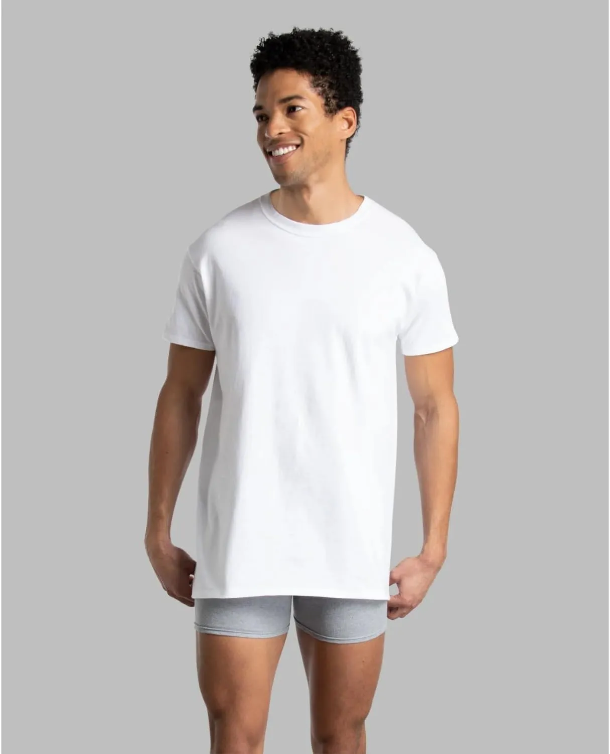Fruit of the Loom Men's Cooling Undershirts, Quick Dry & Moisture Wicking