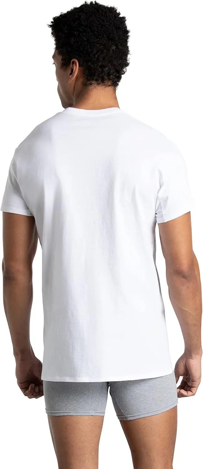 Fruit of the Loom Men's Cooling Undershirts, Quick Dry & Moisture Wicking