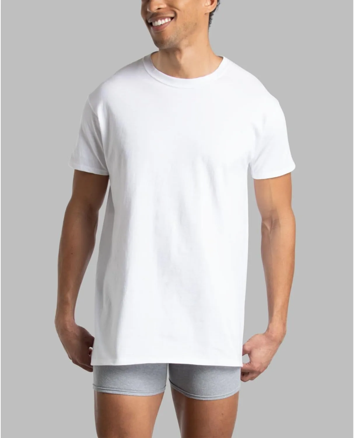 Fruit of the Loom Men's Cooling Undershirts, Quick Dry & Moisture Wicking