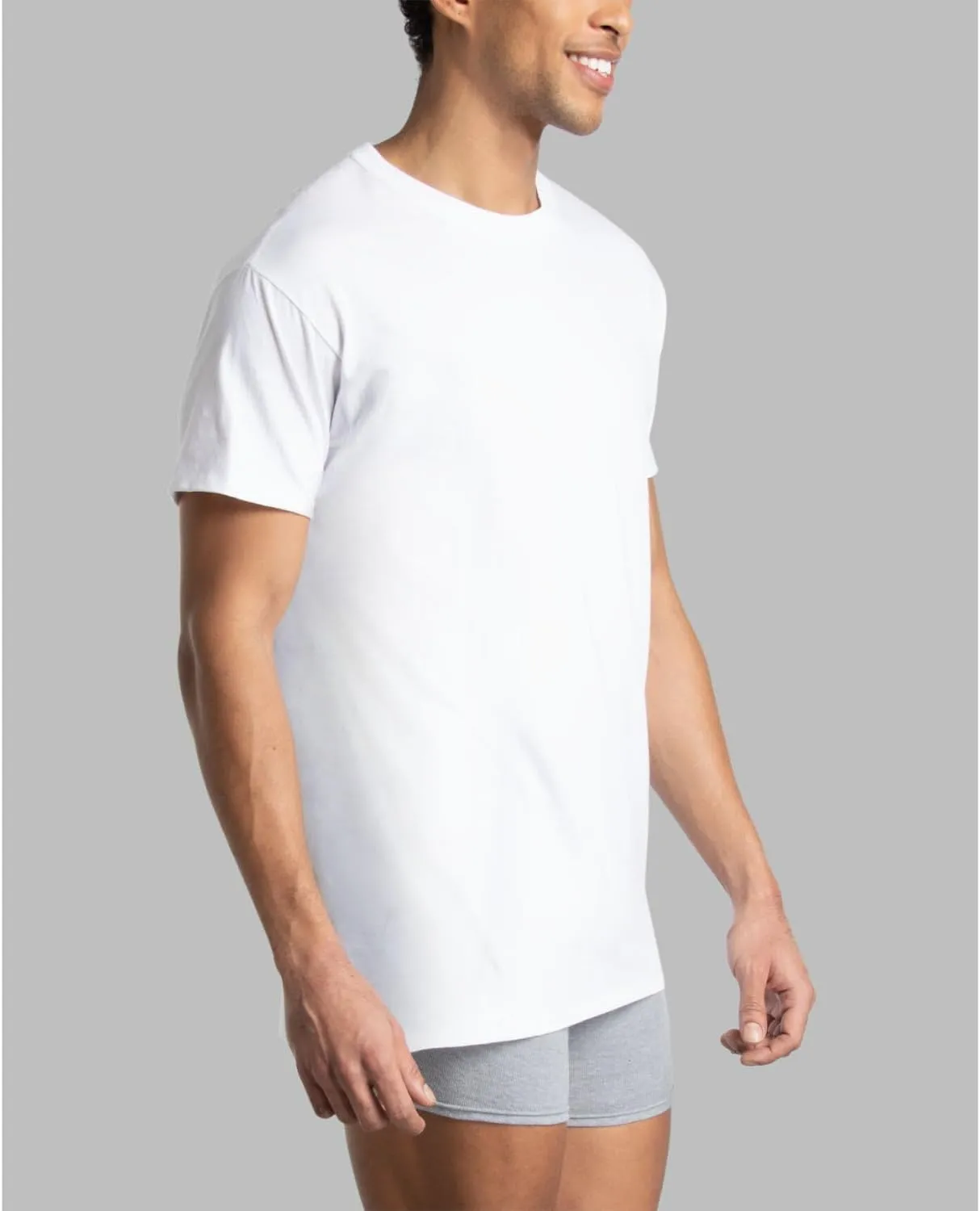 Fruit of the Loom Men's Cooling Undershirts, Quick Dry & Moisture Wicking