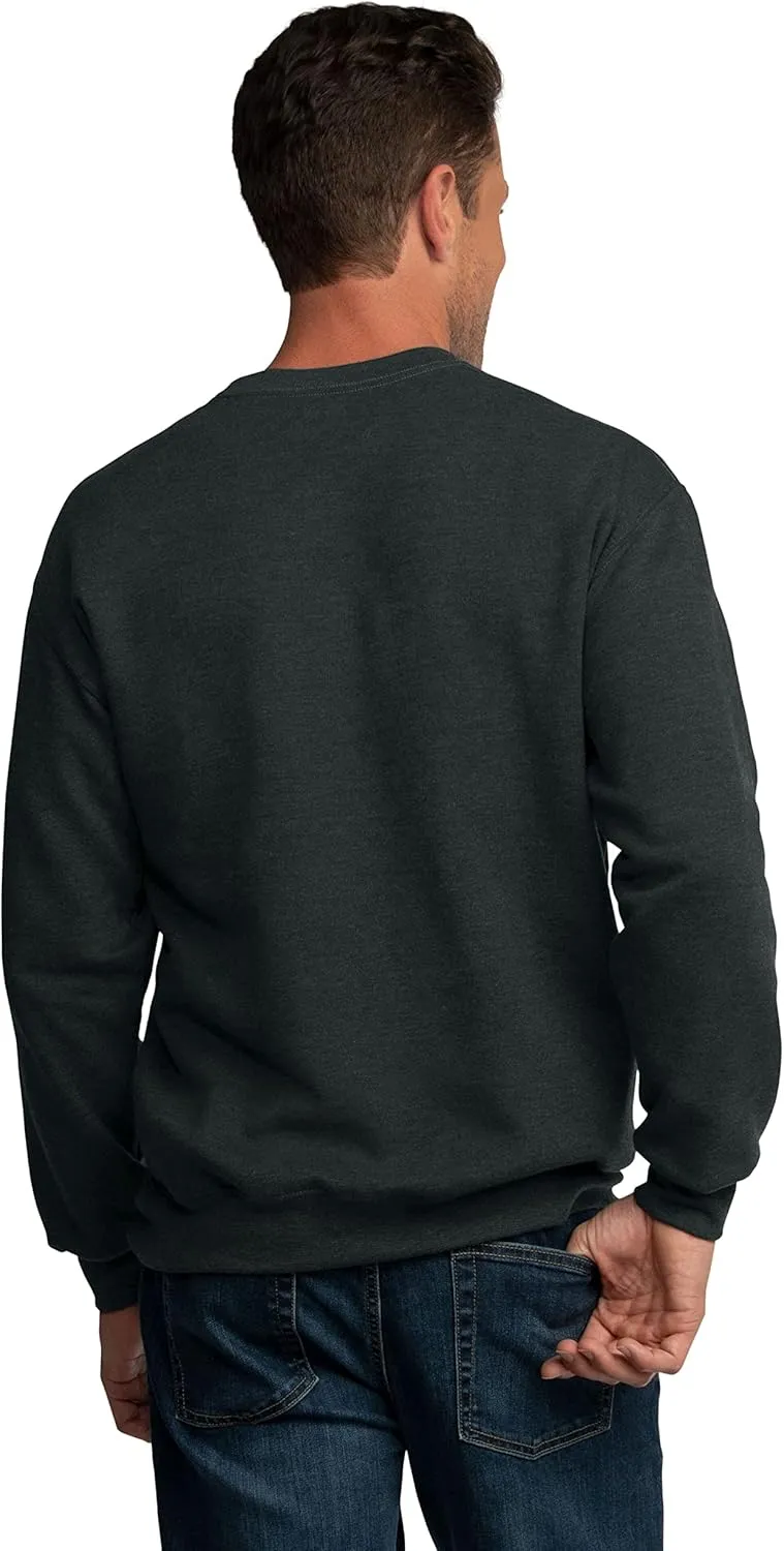 Fruit of the Loom Men's Moisture Wicking Eversoft Fleece Sweatshirt
