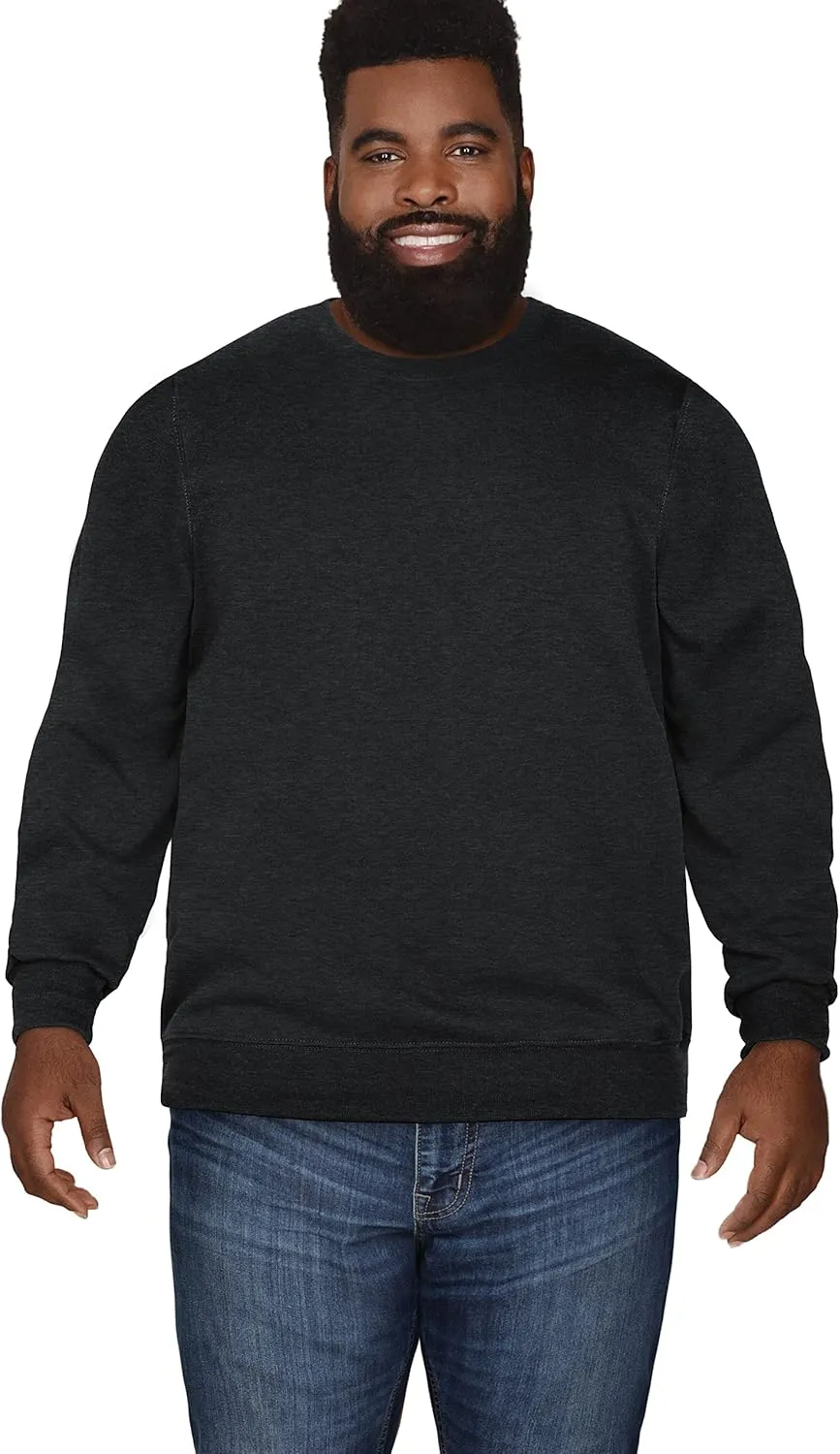 Fruit of the Loom Men's Moisture Wicking Eversoft Fleece Sweatshirt