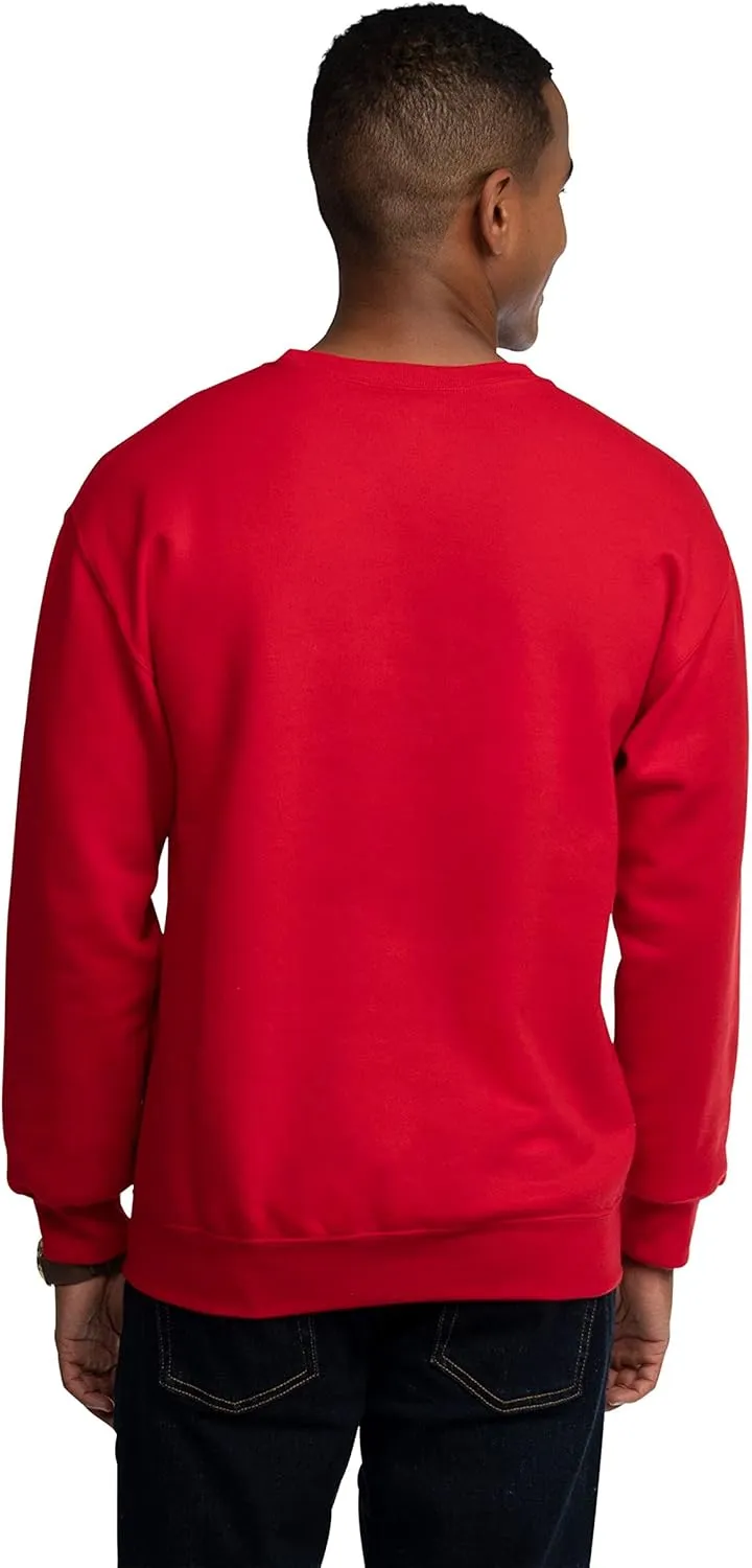 Fruit of the Loom Men's Moisture Wicking Eversoft Fleece Sweatshirt