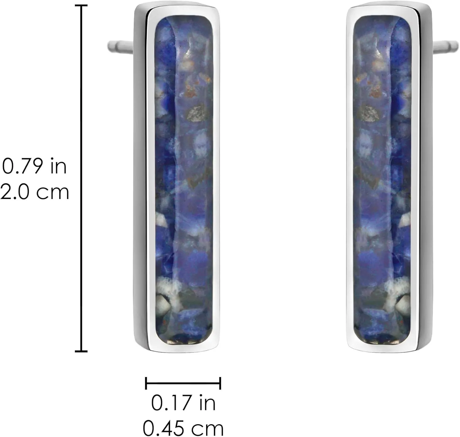 Gemstone Bar Stud Earrings for Women Dainty Small Turquoise Malachite Sodalite Earrings Natural Healing Crystal Stone Bar Earrings Studs for Women Girls Jewelry Gift