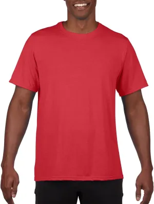 Gildan Men's Moisture Wicking Polyester Performance T-Shirt, 2-Pack